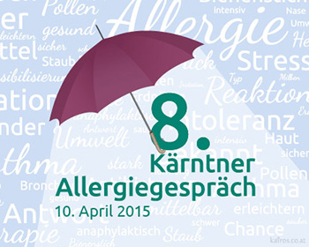 8. Kärntner Allergiegespräch, 10. April 2015